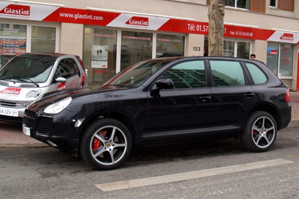 Vitres teintées Porsche Cayenne